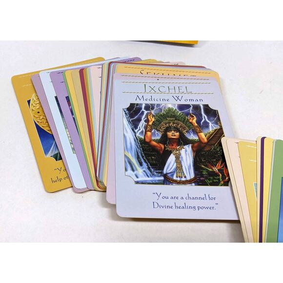 Goddess Guidance Oracle Tarot Card Deck and Book Set - Doreen Virtue Very Clean - Picture 3 of 8